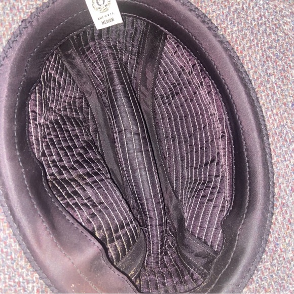 Vintage Hat Mens Medium Wool Tweed Walking Bucket Union Made in USA Retro - Picture 12 of 13